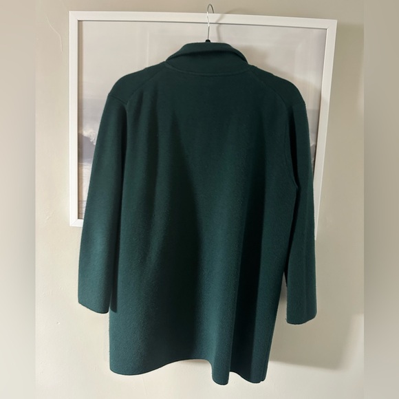 Adorable J. Crew green sweater/jacket - size small - Picture 3 of 3